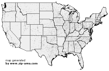 United States Map Zip Codes